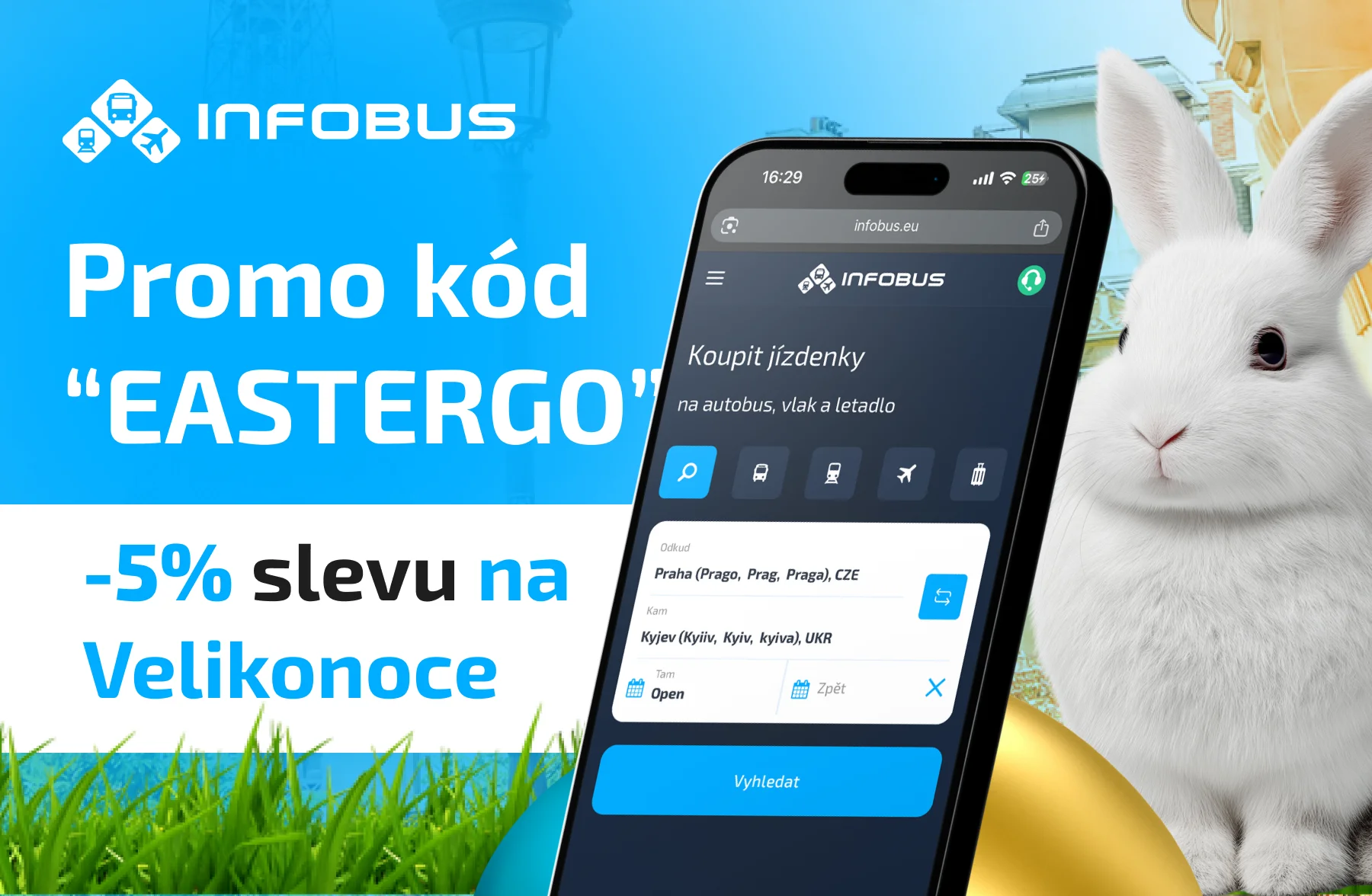 Každý má své velikonoční tradice, INFOBUS má slevy