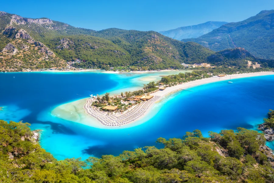 Scenic landscapes of Albania.